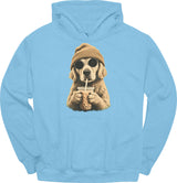 Golden Retriever - Hipster Dog Hoodie