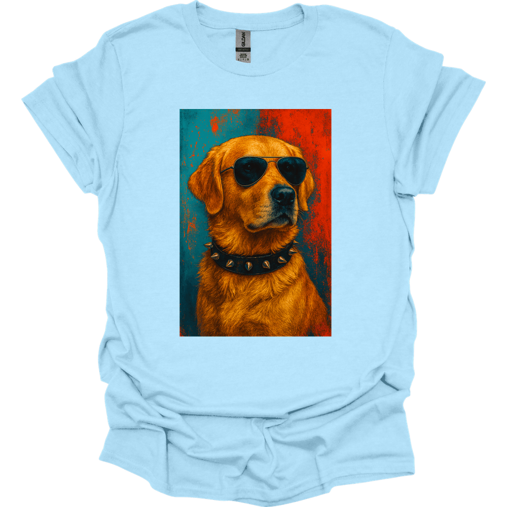 Golden Retriever - Punk Dog T-Shirt