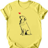Golden Retriever - Sketch Dog T-Shirt