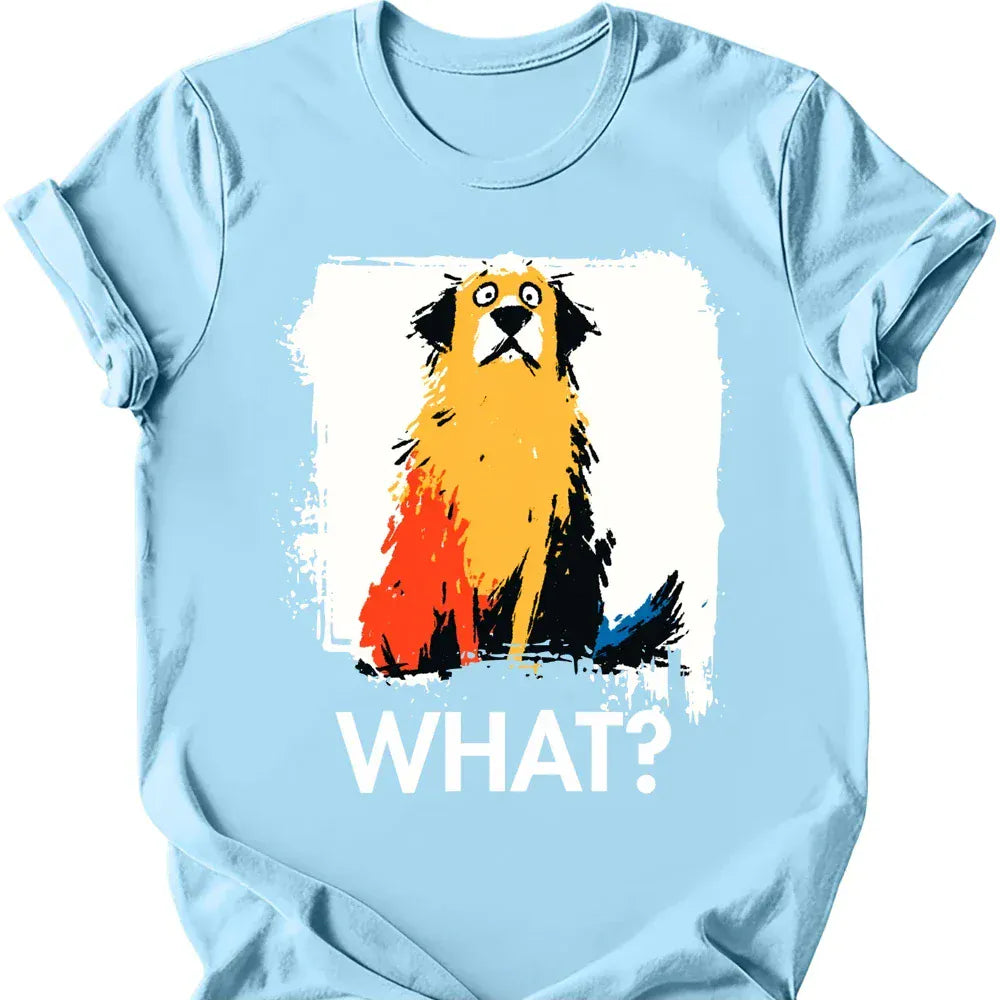 Golden Retriever what tee light blue