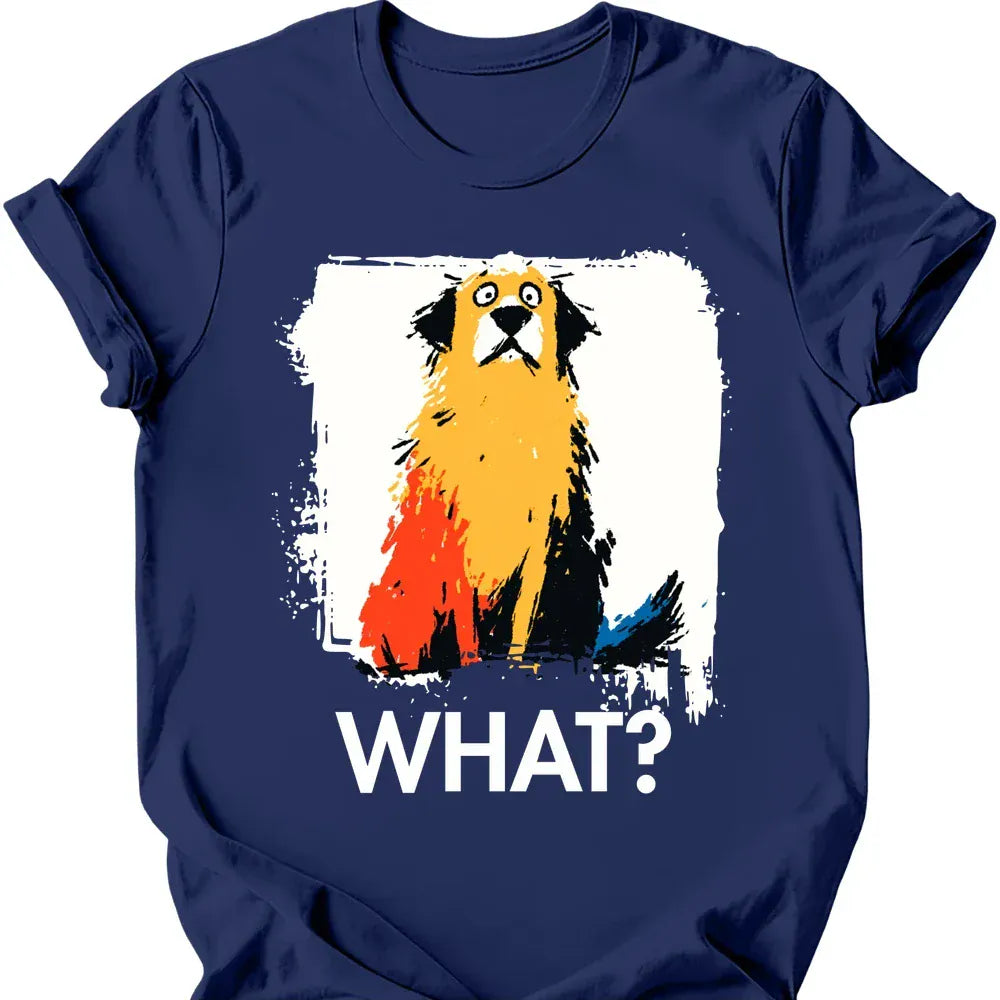 Golden Retriever what tee navy