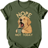 Golden Retriever - Not Today T-Shirt