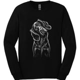 Gordon Setter - Tilted Dog Long Sleeve