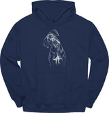 Great Dane - Tilted Dog Hoodie
