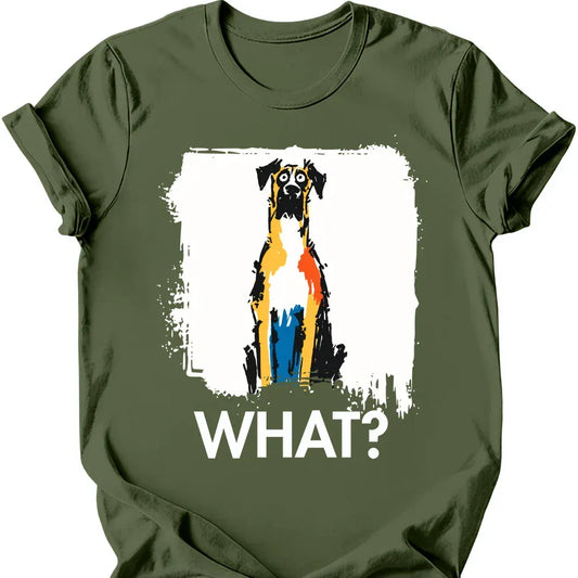 Great Dane what tee military green