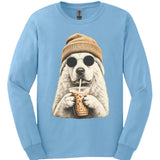 Great Pyrenees - Hipster Dog Long Sleeve