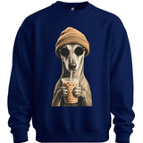Greyhound - Hipster Dog Sweater
