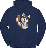 Husky - Selfie Dog Hoodie