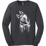 Husky - Tilted Dog Long Sleeve