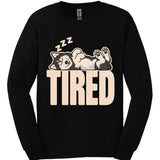 Husky - Tired Dog Long Sleeve