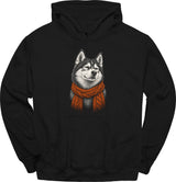 Husky - Winter Dog Hoodie