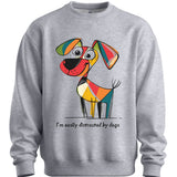 I'm Easily Distracted By Dogs 10 Sweater