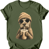 Irish Terrier - Hipster Dog T-Shirt