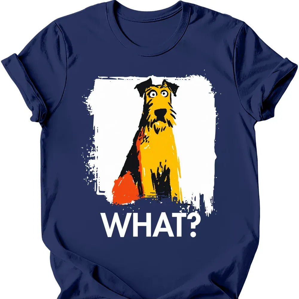 Irish Terrier what tee navy