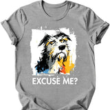 Irish Wolfhound - Excuse Me Dog T-Shirt