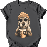Irish Wolfhound - Hipster Dog T-Shirt