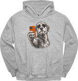 Irish Wolfhound - Selfie Dog Hoodie