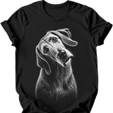 Irish Wolfhound - Tilted Dog T-Shirt