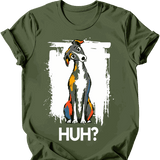 Italian Greyhound - Huh Dog T-Shirt