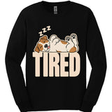 Jack Russell - Tired Dog Long Sleeve