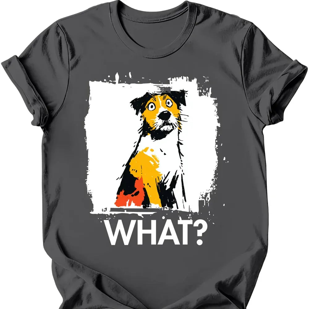 Jack Russell what tee charcoal