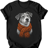 Jack Russell - Winter Dog T-Shirt