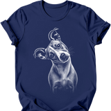 Jack Russell - Tilted Dog T-Shirt