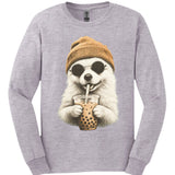 Japanese Spitz - Hipster Dog Long Sleeve