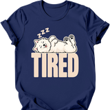 Japanese Spitz - Tired Dog T-Shirt