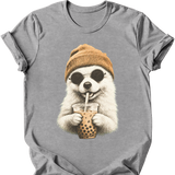 Japanese Spitz - Hipster Dog T-Shirt