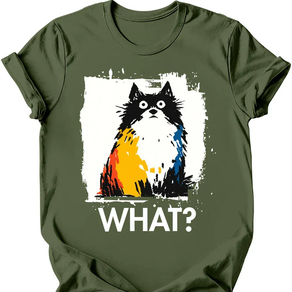 Keeshond what tee military green
