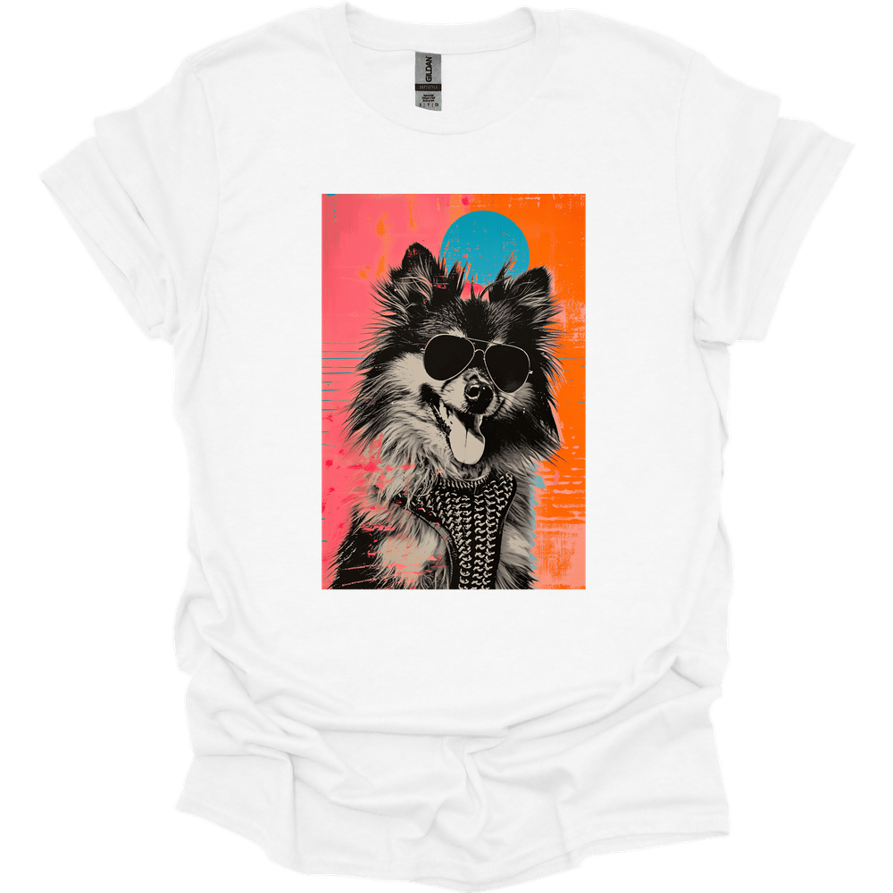 Keeshond - Punk Dog T-Shirt
