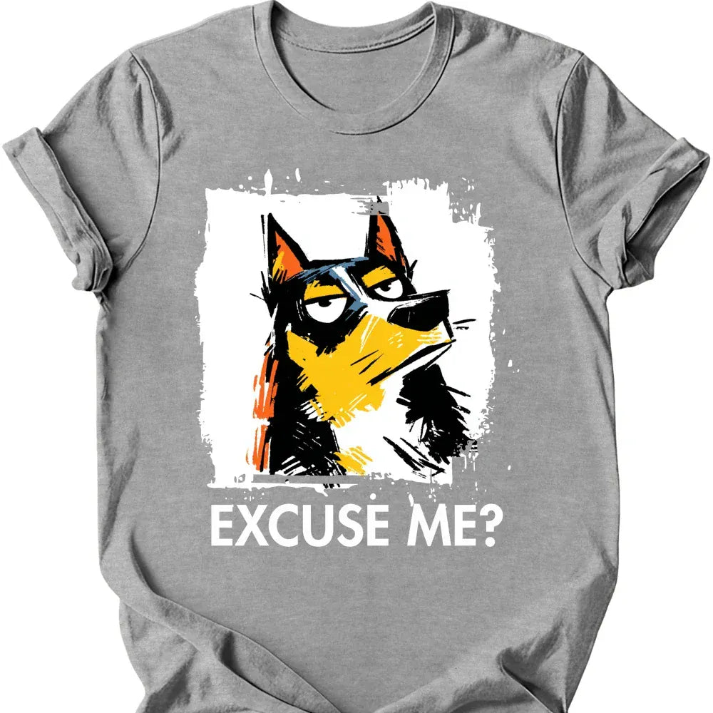 Kelpie excuse me tee sport grey