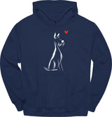 Kerry Blue Terrier - Sketch Dog Hoodie