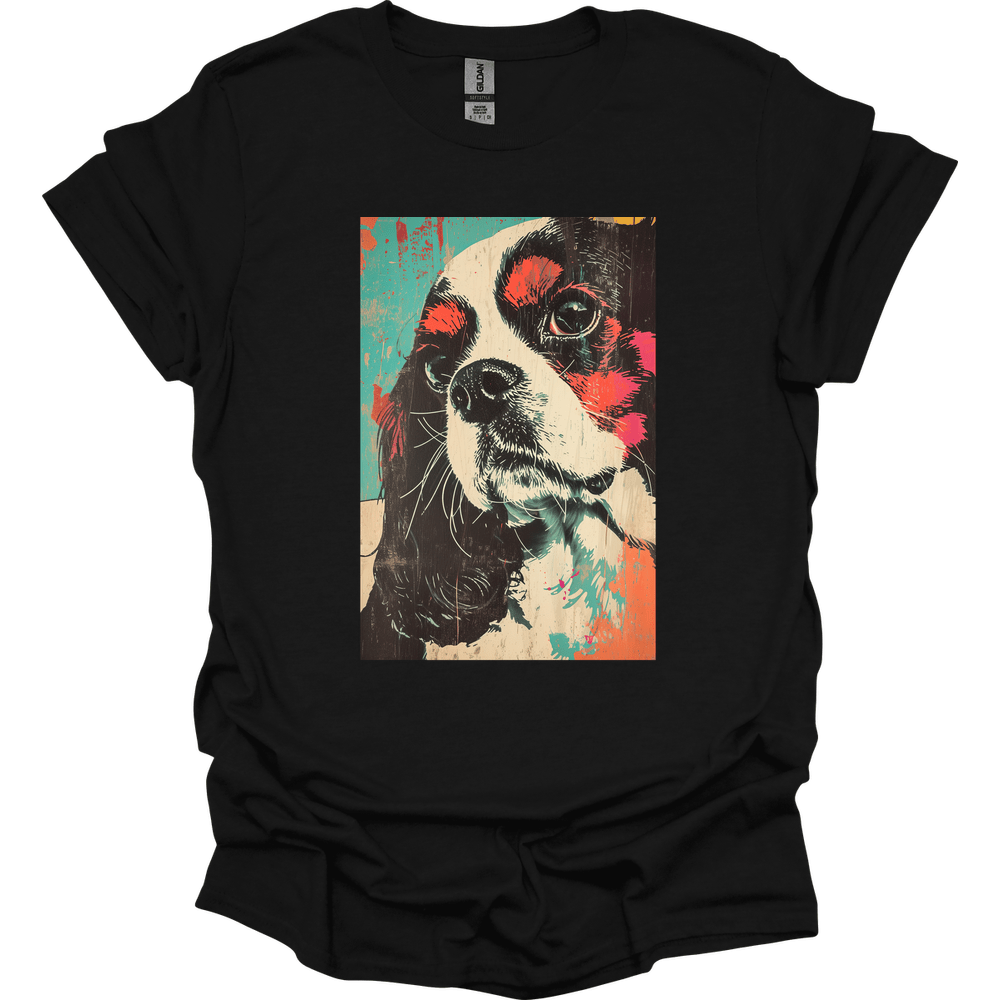 King Charles Cavalier - Punk Dog T-Shirt
