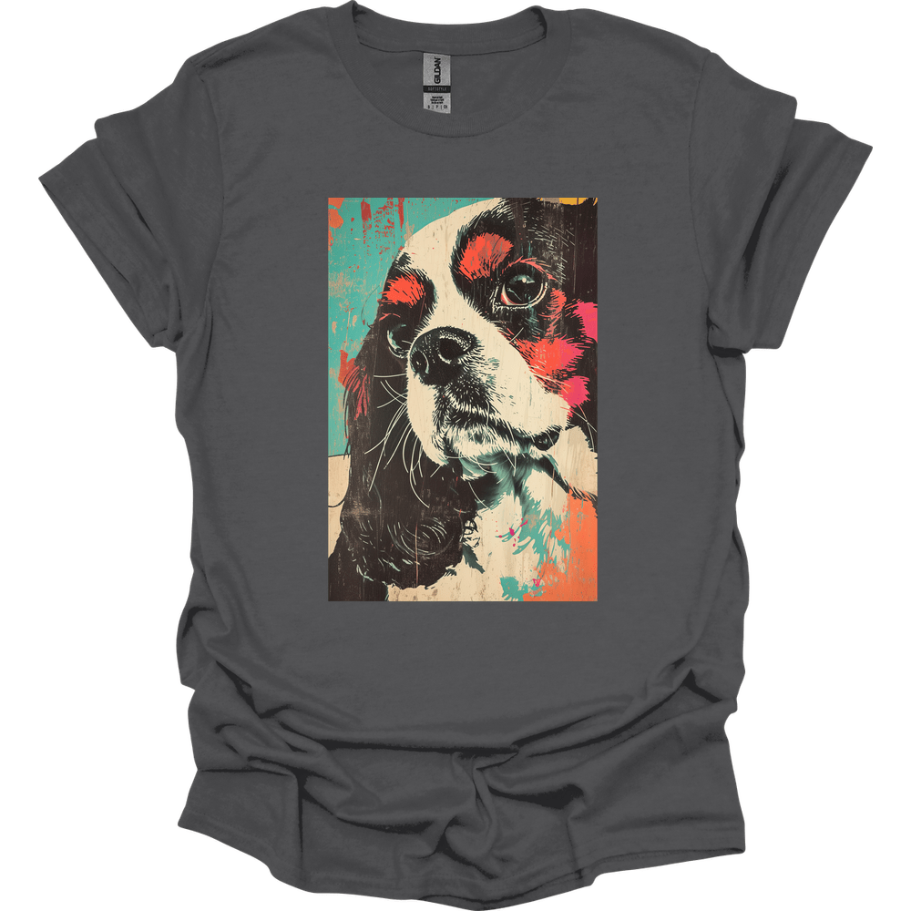 King Charles Cavalier - Punk Dog T-Shirt