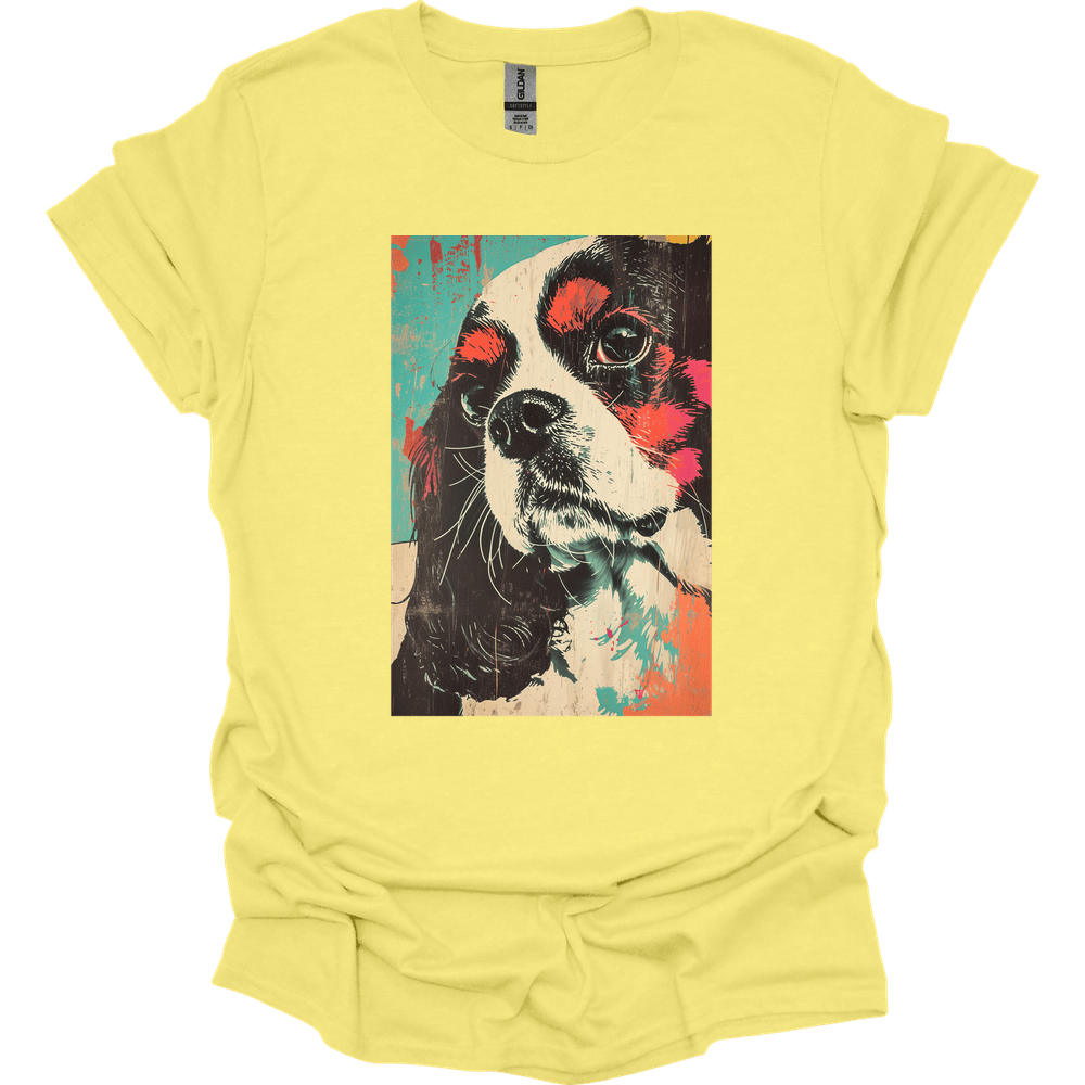 King Charles Cavalier - Punk Dog T-Shirt