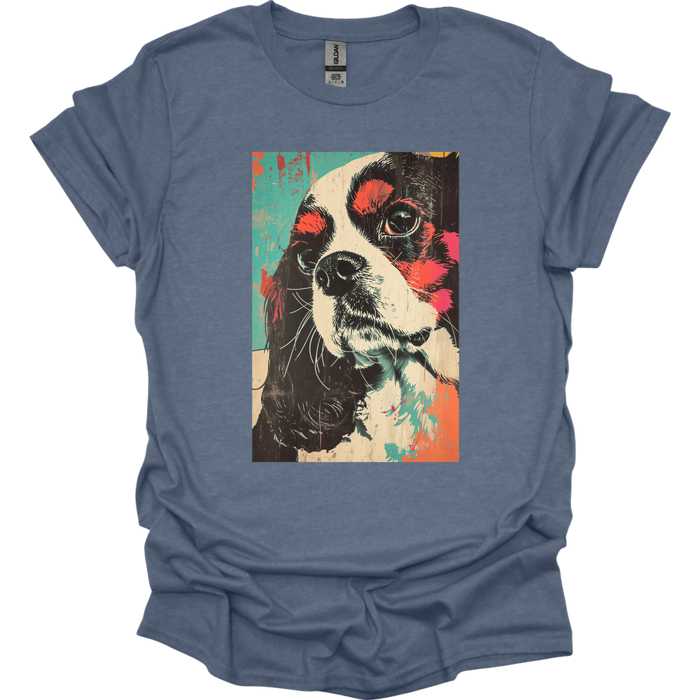 King Charles Cavalier - Punk Dog T-Shirt