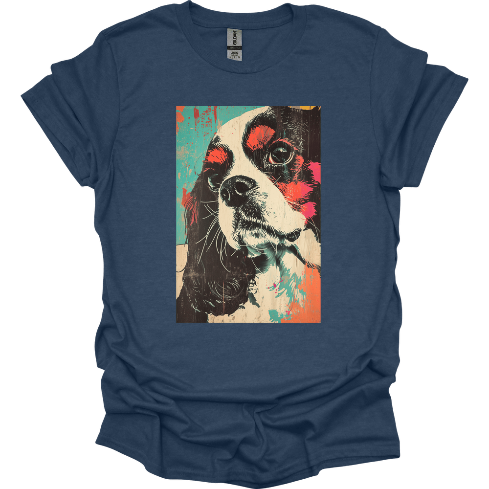 King Charles Cavalier - Punk Dog T-Shirt