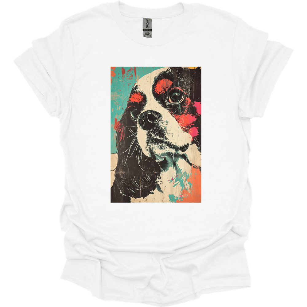 King Charles Cavalier - Punk Dog T-Shirt