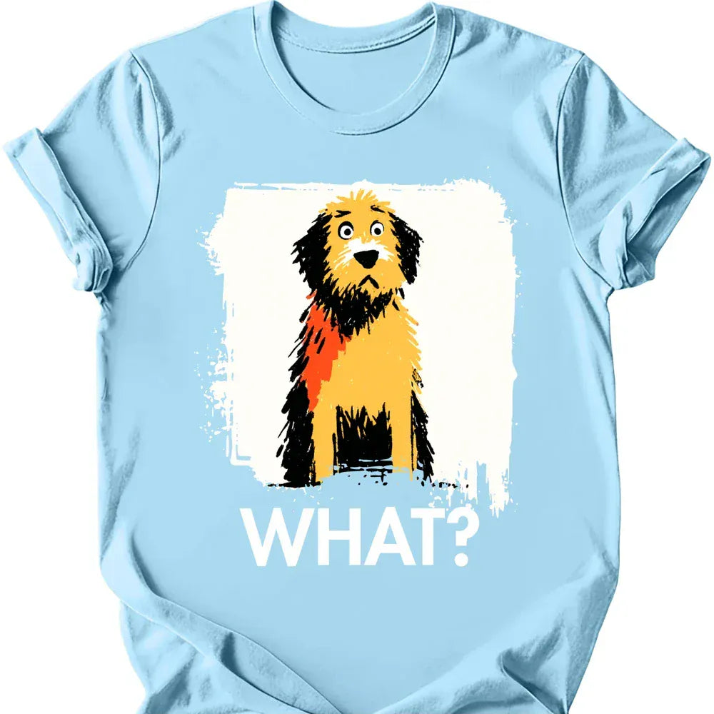 Labradoodle what tee light blue