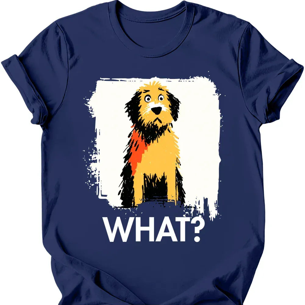 Labradoodle what tee navy