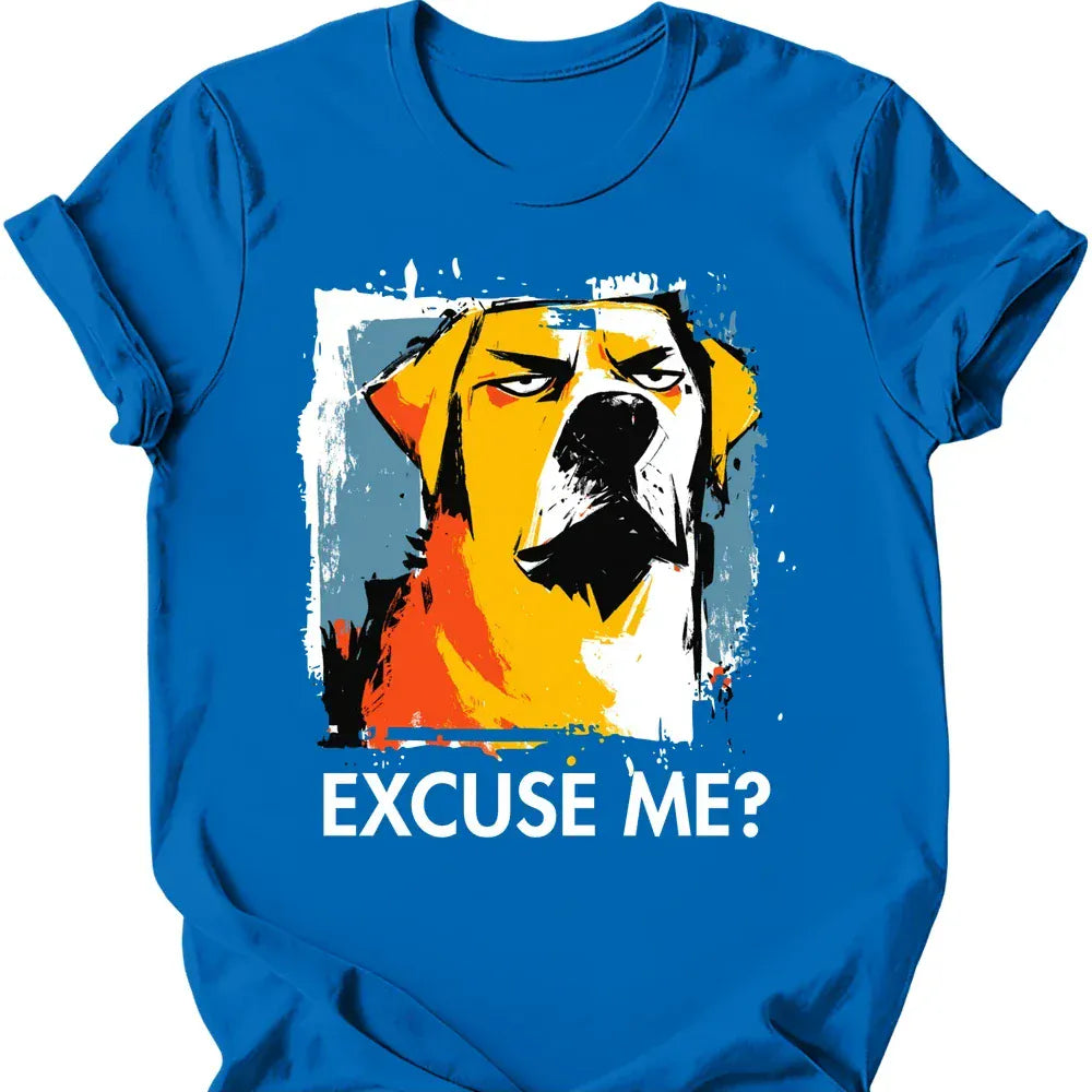 Labrador excuse me tee royal