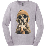 Labrador - Hipster Dog Long Sleeve
