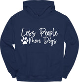 Less People More Dogs Hoodie