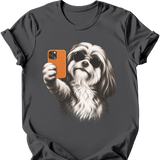 Lhasa Apso - Selfie Dog T-Shirt