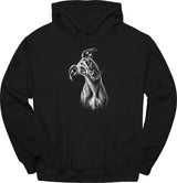 Lurcher - Tilted Dog Hoodie