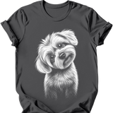 Maltese - Tilted Dog T-Shirt