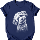 Maltipoo - Tilted Dog T-Shirt