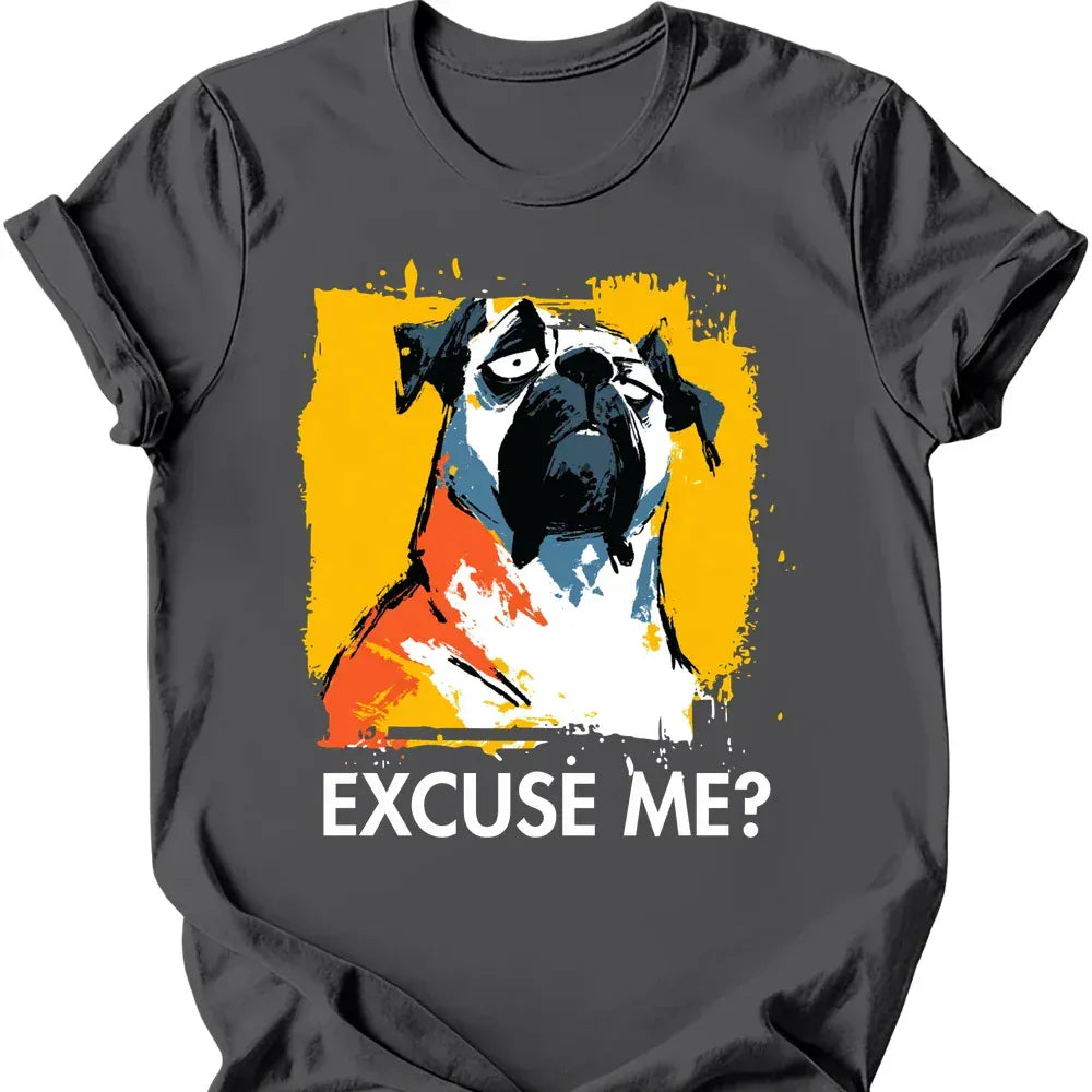 Mastiff excuse me tee charcoal